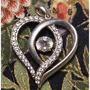 925 Sterling Heart Pendant